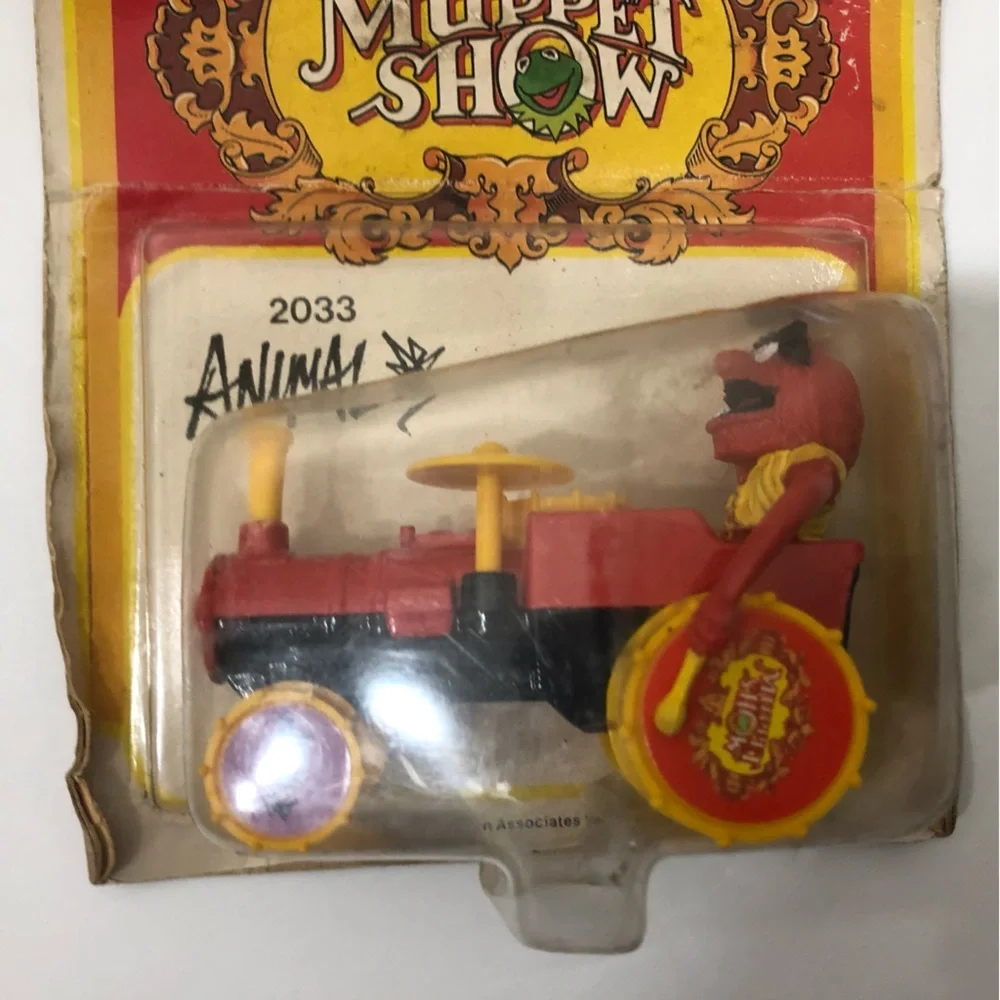 Vtg Die Cast Figure ANIMAL Muppets